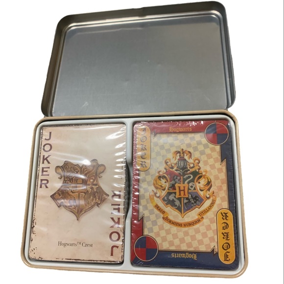 Warner Bros. Other - Harry Potter Playing Cards in Keepsake Tin